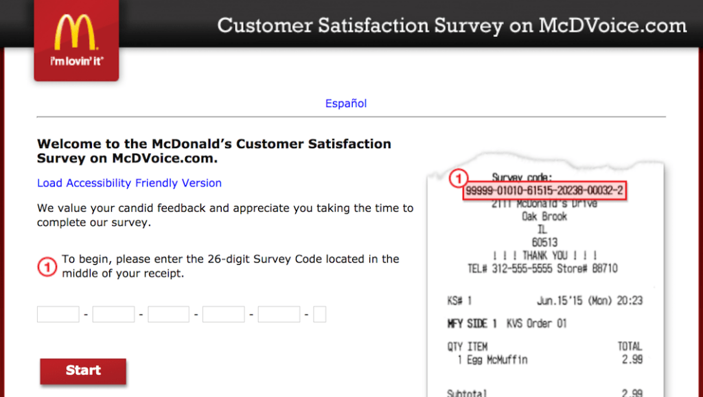 www.mcdvoice.com/survey
